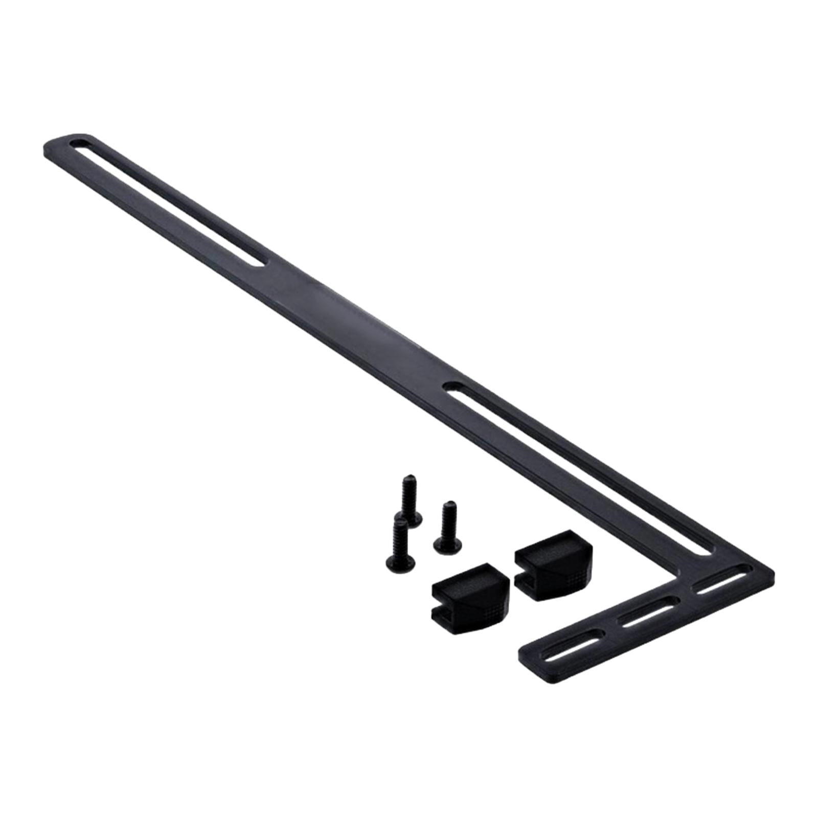 MERIGLARE Support de Carte Graphique Soufflée sur le Côté PC, Support de GPU Réglable en Forme de L avec Vis, Coussinage, Tapis Anti-Rayures, Noir, Support de Ventilateur de Refroidissement pour PC Bricolage