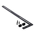 thumbnail image 1 of MERIGLARE Support de Carte Graphique Soufflée sur le Côté PC, Support de GPU Réglable en Forme de L avec Vis, Coussinage, Tapis Anti-Rayures, Noir, Support de Ventilateur de Refroidissement pour PC Bricolage, 1 of 9