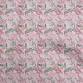 thumbnail image 1 of oneOone Popeline de Coton Sergé Rose Pâle Tissu Floral Tissu pour Robe Tissu Imprimé Tissu au Mètre 56 Pouces de Large, 1 of 5