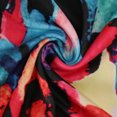 thumbnail image 4 of Birdeem Womens Spring/Summer High Waist Pants Printed Fashion Flower Print Waist Wide Leg Pants, 4 of 6