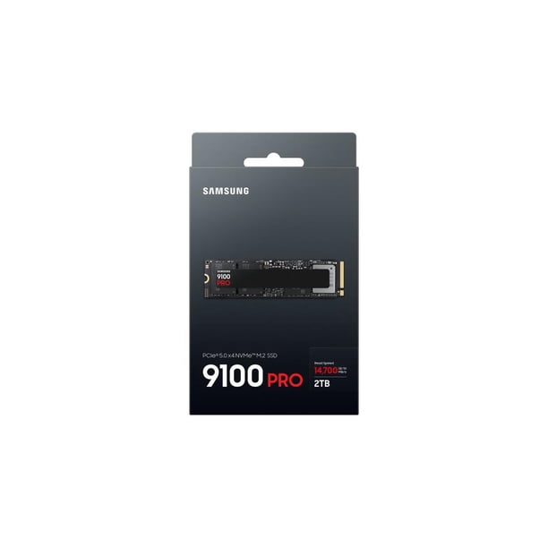 SAMSUNG SSD 9100 PRO 2TB, PCIe 5.0x4 M.2 2280, Seq. Read Speeds Up