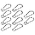 thumbnail image 4 of OTVIAP Hanging Buckle Snap,10Pcs Snap Hook Stainless Steel Safety Rope Spring Carabiner Hanging Buckle Accessories,Snap Hook, 4 of 8