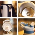 thumbnail image 3 of Bouteille d'Eau pour Tout-Petit à Couvercle Rabattable avec Ensemble de Gobelets, Bouteille d'Eau Réutilisable en Plastique pour Tout-Petit, 3 of 5