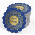 thumbnail image 4 of Inkdotpot 100 Pack Real Gold Foil Paper Tags Happy Diwali Favor Hang Tags, 4 of 6
