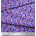thumbnail image 2 of Soimoi Rayon Fabric Trophy,Timer Clock & Basketball Sports Print Fabric by Yard 42 Inch Wide, 2 of 3