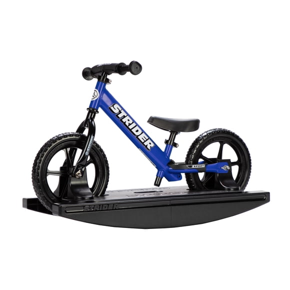 Strider - 12 Sport 2-in-1 Rocking Bike, Ages 6 months to 5 Years - Blue