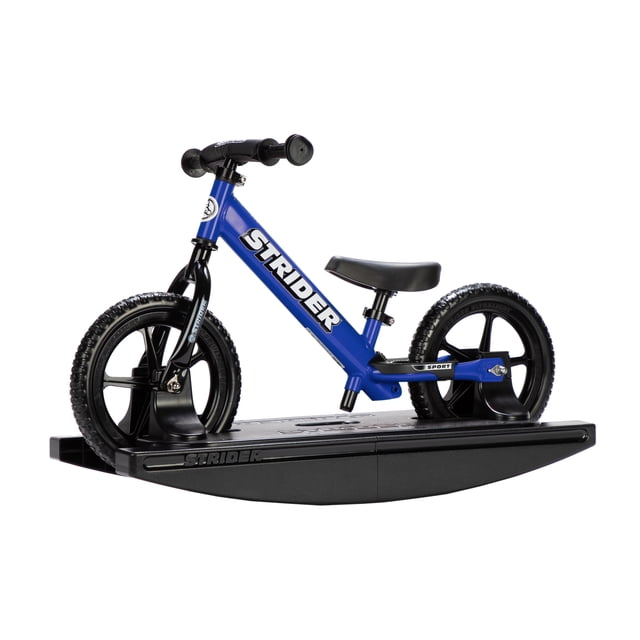 Strider - 12 Sport 2-in-1 Rocking Bike, Ages 6 months to 5 Years - Blue
