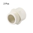 thumbnail image 4 of Unique Bargains 40mm Slip x G1-1/4 Male Thread,PVC Pipe Fitting Adapter Connector 2Pcs, 4 of 4