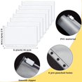 thumbnail image 3 of PU Leather Notebook Binder Budget Planner Binder Cover with 12 Pieces Binder Pocket Personal Cash Budget Envelopes System 6 Hole Binder Zipper Folder(Yellow), 3 of 7