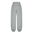thumbnail image 4 of UPPADA Fall Outfits Two Piece,Women Two Piece Fall Outfits 2 Pc Oversized Outfits Fleece Zip up Hoodie Matching Drawstring Joggers Tracksuit Sets with Pockets Gray,XL, 4 of 6
