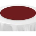 thumbnail image 2 of ORUYROP 2-Pack Cocktail Round Table Topper Cap Spandex Fitted Stretch Cocktail Tablecloth Tight Stretchable Elastic for Weddings Banquets Events Parties Restaurants(Size: 100cm,Color:Wine red), 2 of 7