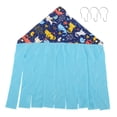 thumbnail image 2 of Hamster Hideout, Lightweight Soft Breathable Animal Corner Hideout  For Guinea Pigs For Ferrets For Chinchillas Blue Cat, 2 of 8