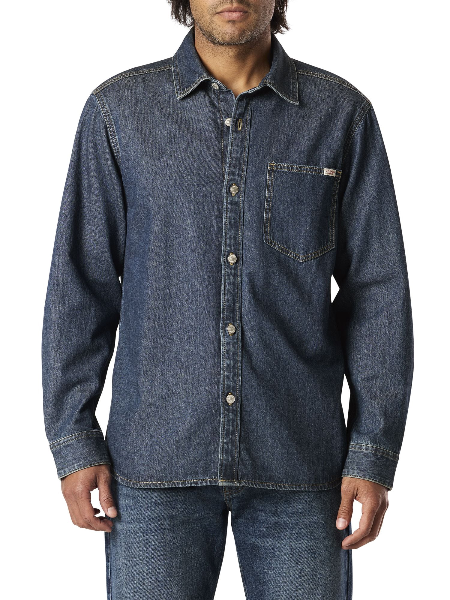 Levi Strauss Signature™ Chemise en denim coupe décontractée