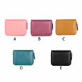 thumbnail image 2 of Shengyu Coin Purse Men Short Money Bag Change Mini Wallet Pocket Zipper Rfid Blocking Card Holder Cowhide Lady Fashion for Office Pouch Blue, 2 of 8