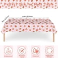 thumbnail image 4 of Panties for Women Strawberry Party Theme Tableware Set Disposable Decorative Tableware Paper Set, 4 of 6