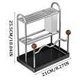 thumbnail image 3 of Stainless Steel Kitchen Cutting Board Storage Rack for Efficient Organization and Space Saving, 3 of 5
