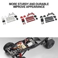 thumbnail image 2 of stanreset Support de Tige de Liaison en Aluminium pour Télécommande de Choc MN MN82 LC79 1/12 Pcs de Voiture Rc Noir, 2 of 6