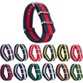 thumbnail image 1 of NATO Strap Premium Ballistic Unisex Nylon Watch Strap 18mm, 1 of 7