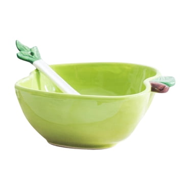 Série de Vaisselle en Céramique, Ensemble de Bols à Fruits pour Présentation en Cuisine et Usage Quotidien, Vaisselle Peinte à la Main pour la Maison, Bols de Service Polyvalents