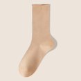 thumbnail image 2 of LckLvx Women's Solid Color Mid Calf Socks Colorful Soft Stretchy Crew Socks School Dress Uniform Socks, 2 of 3