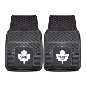 FanMats NHL Toronto Maple Leafs Vinyl Car Mat– Set of 2