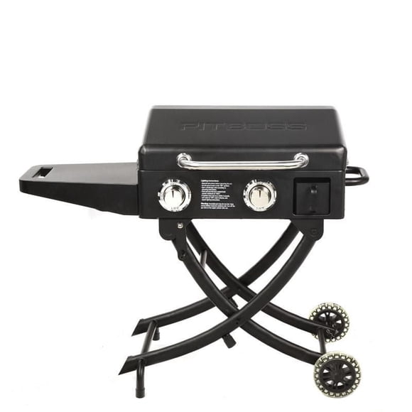 Pit Boss Sportsman Portable 2-Burner Griddle with Legs
