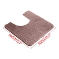 thumbnail image 3 of Toilet Rugs U Shaped Washable,Toilet Floor Mats U Shape,Thin Toilet Rugs Non Slip Absorbent Quick Dry Low Pile Toilet Mat,Microfiber Bathroom Rugs,Shaggy Bath Mat,Contour Bathroom Mats Toilet Base, 3 of 9