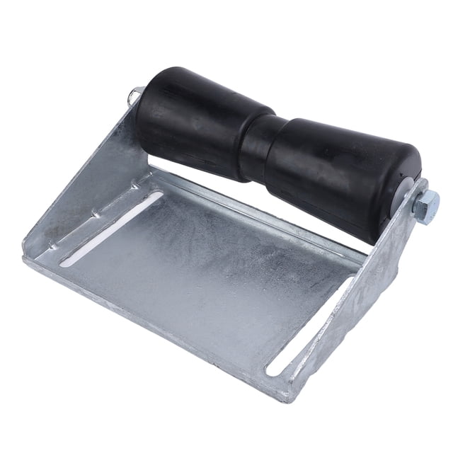 Support pour Rouleaux de Remorque de Bateau, Acier Galvanisé Robuste, Caoutchouc, Kit d'Assemblage de Rouleau de Quille, Gain d'Effort