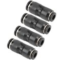 thumbnail image 2 of Herwey Air Compressor Valve Air Compressor Parts Pneumatic Reducer Connector 360° Tube Fitting For Mechanical, 2 of 8