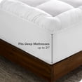 thumbnail image 3 of Bare Home Protège-Matelas - Dessus en Coton Respirant - Poche de 21 Pouces, Lit Simple, Blanc, 3 of 9