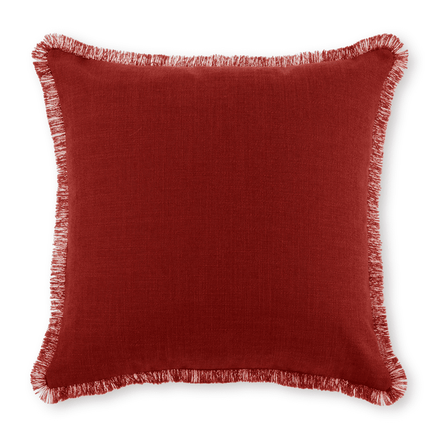 Bouclair Coussin Décoratif Taha Rouge 19x19 Po (48x48 cm)