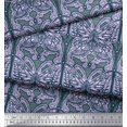 thumbnail image 3 of Soimoi Polyester Crepe Fabric Dot & Artistic Butterfly Fabric Prints by Yard 42 Inch Wide, 3 of 3