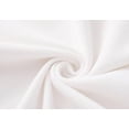thumbnail image 3 of MIASHUI Baby Short Sleeve Side Snap Bodysuit Unisex Solid Color Soft Clothes,White,NB, 3 of 3