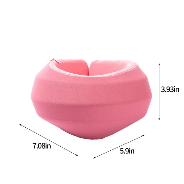 Clearance! Rewenti Portable Space Memory Foam Neck Support Case- Neck Brace for Support-Cervical Neck Brace for Snoring