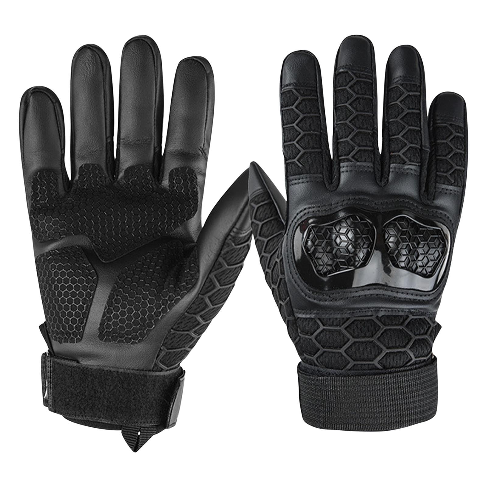 A-00 DXL Motorcycle Full Finger Gloves Outdoor Hunting Non Slip For Cycling Size Xl #F2O19