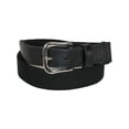 thumbnail image 1 of Boston Leather  Cotton Web Belt with Leather Tabs (Men's), 1 of 3