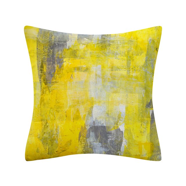 2 Pcs Taie d'Oreiller Abstraite Housse de Coussin Canapé Siège, 45*45cm #11