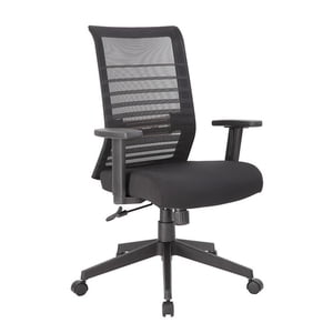 Boss Office Linear Mesh chaise de bureau d'ordinateur réglable