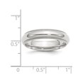 thumbnail image 2 of Bague en Argent Sterling 5 mm à Grain Perlé, Ajustement Confortable, 2 of 2
