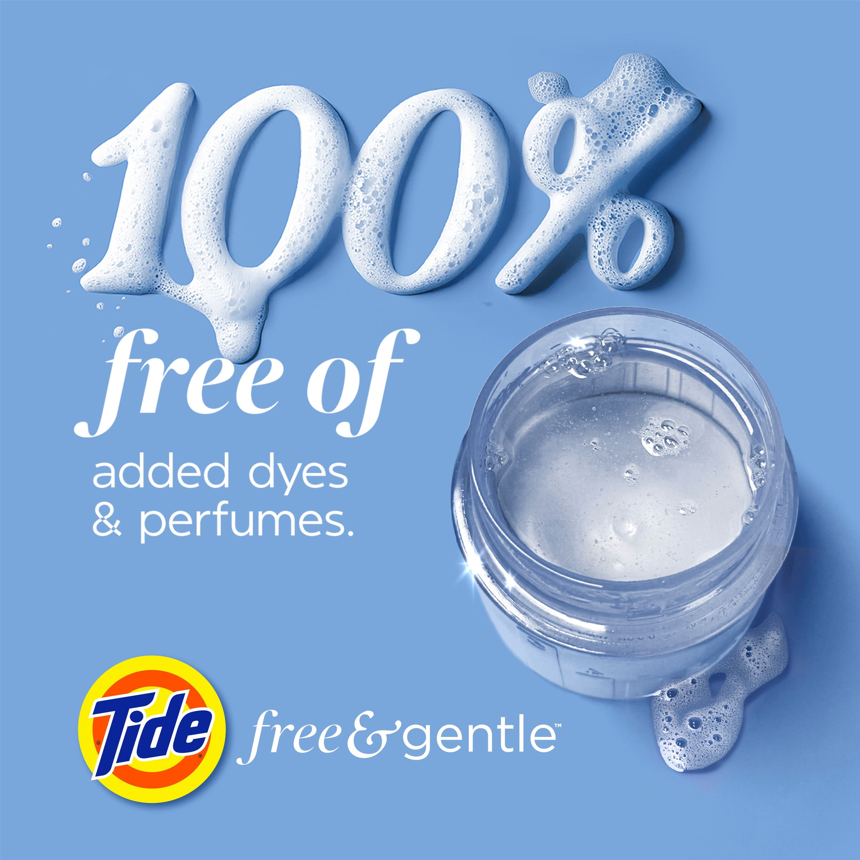 Tide Pur & Doux Détergent à Lessive Liquide, Tide Détergent à Lessive, Détergent à Lessive Propre, 1 Litre, 25 Brassées