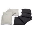 thumbnail image 1 of SC Cornhole Games Weather Resistant Cornhole Bags (Set of 8) - Professional Regulation Size- Use on Pro Corn Hole Boards or Bean Bag Toss Sets (Black/Grey), 1 of 4