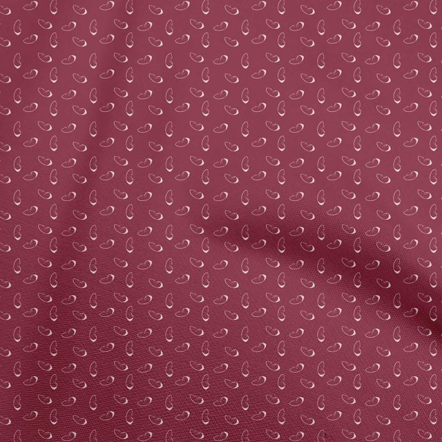 oneOone Viscose Jersey Red Fabric Fresh Craft Projects Decor Fabric Printed By The Yard 60 Inch Wide
