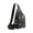 CO, variant on EGNMCR Closet Organizers and Storage, Storage Trunks & Bag Chest Bag Men's New Fashion Messenger Bag Lightweight Outdoor Sports Leisure Couple Shoulder Bag Double Layer chest pack