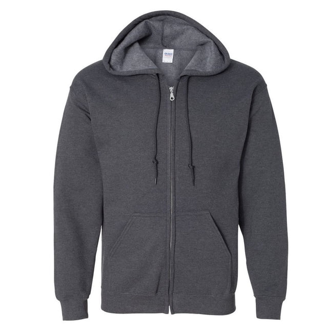 Gildan Heavy Blend Adult Full Zip Hooded Sweatshirt Top