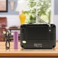 thumbnail image 3 of Radio Portable Am Fm Sw Radio Rechargeable avec Lampe de Poche LED Haut-Parleur Intégré Réception Compatible pour J19BT, 3 of 9