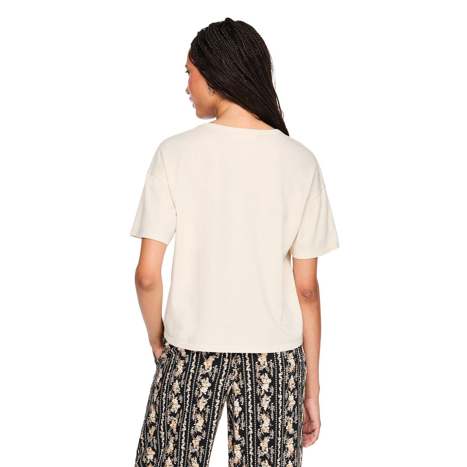 T-shirt coupe garçonne Wild Skye pour femmes
