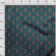 thumbnail image 2 of oneOone Polyester Lycra Fabric Leaves|Floral & Paisley Block Print Sewing Fabric BTY 56 Inch Wide, 2 of 4