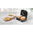 thumbnail image 2 of Starfrit Electric Sandwich Maker, Ceramic Non-Stick Surface, PFAS Free, 2-Slice, 4 Deep Pockets, 700 W, 2 of 9