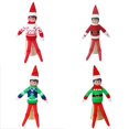 thumbnail image 4 of Christmas Bookshelf Elf Doll Mini Sweater Baby Fairy Clothes  Costume Decor, 4 of 4