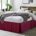 thumbnail image 2 of Pleated Bed Skirt Classic Tailored Styling Dust Ruffled Hotel, 2 of 13